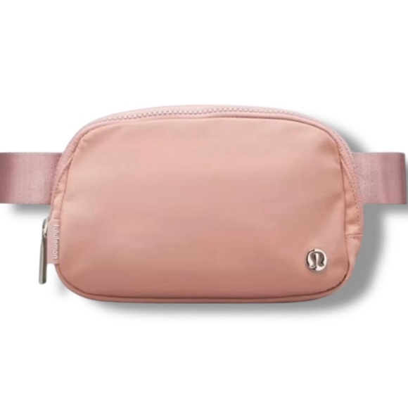 lululemon athletica Handbags - Lululemon Everywhere 1L Crossbody Belt Bag - Blush Pink/Silver - NWT
